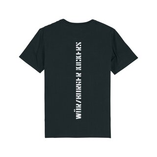 T-Shirt  Rckenprint schwarz