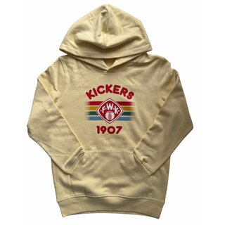 Hoodie Kickers Streifen butter 122/128