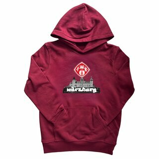 Hoodie Festung bordeaux 152/158