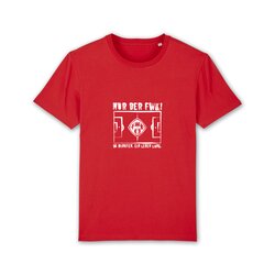 T-Shirt Spielfeld rot