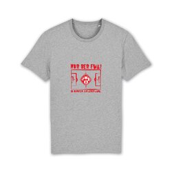 T-Shirt Spielfeld grau