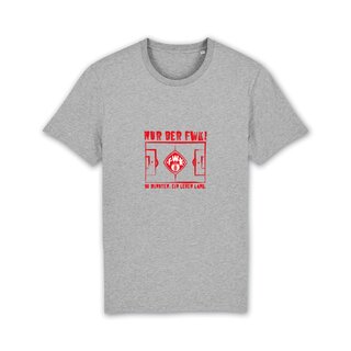 T-Shirt Spielfeld grau 98/104