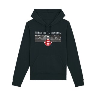 Hoodie Haupttribüne schwarz XL