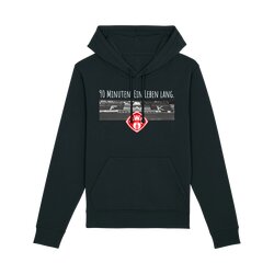 Hoodie Haupttrib�ne schwarz XL