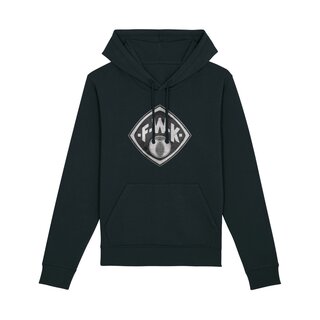 Hoodie schwarz Logo schwarz