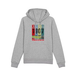 Hoodie Kickers-Stadion grau 3XL