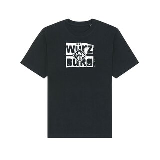 Shirt Oversized Würzburg schwarz M