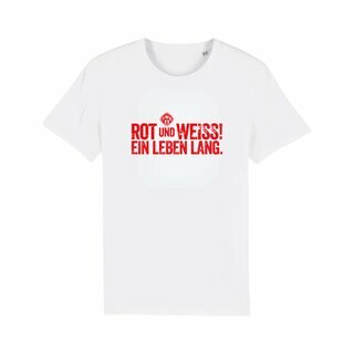 T-Shirt Shirt wei� Rot und wei� 122/128