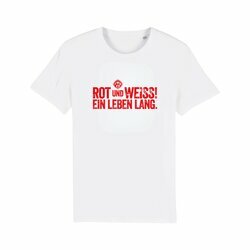 T-Shirt Shirt wei� Rot und wei� 158/164