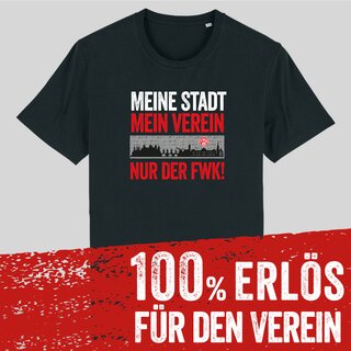 T-Shirt  Meine Stadt - mein Verein schwarz XXL