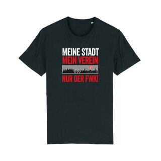 T-Shirt  Meine Stadt - mein Verein schwarz 4XL