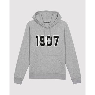 Hoodie 1907 grau 4XL