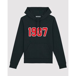 Hoodie 1907 schwarz 4XL