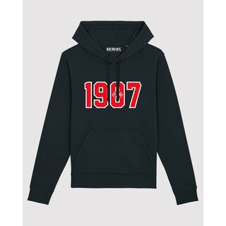 Hoodie 1907 schwarz 5XL