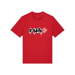 T-Shirt Graffiti rot 122/128