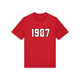 T-Shirt 1907 rot 4XL