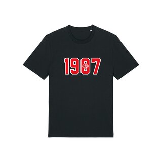 T-Shirt 1907 schwarz M