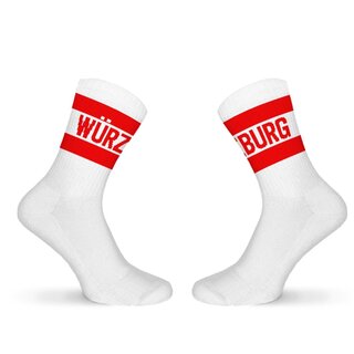 Socken Wrzburg rot 38-40