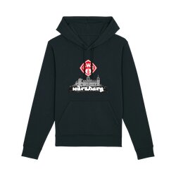 Hoodie schwarz Festung S