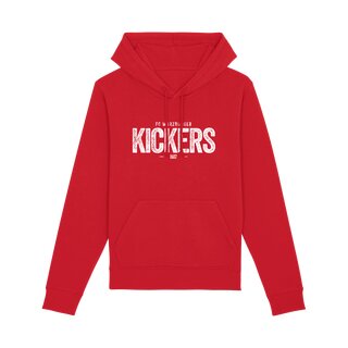 Hoodie rot Kickers XXL