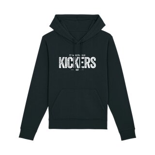Hoodie schwarz Kickers 4XL