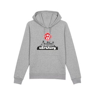 Hoodie grau Festung XS