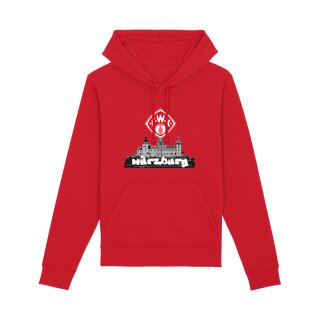 Hoodie rot Festung XL