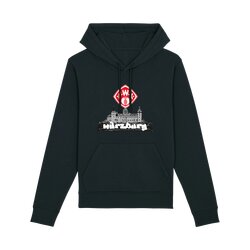 Hoodie Festung schwarz