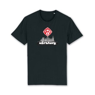 T-Shirt Festung schwarz XS (164)