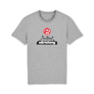 T-Shirt Festung grau  L
