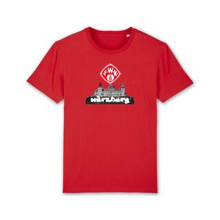 T-Shirt Festung rot 5XL
