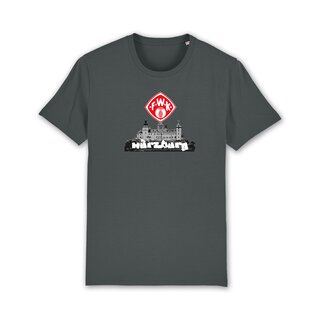 T-Shirt Festung anthrazit L