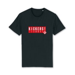 T-Shirt Balken schwarz S